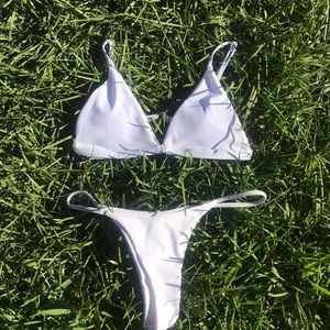 White small bikini set🤍✨